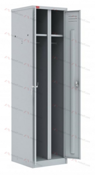 Шкаф металлический для одежды двухсекционный ШРМ-АК/500 фото. Фото N2