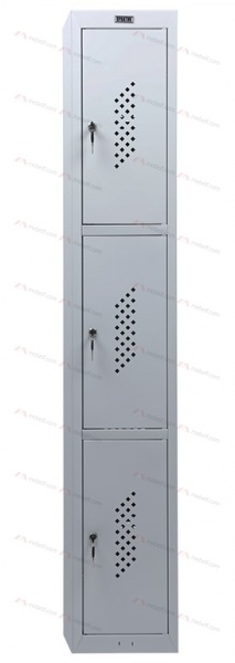 Шкаф для раздевалок ПРАКТИК усиленный ML 03-30 (дополнительный модуль) фото. Фото N3