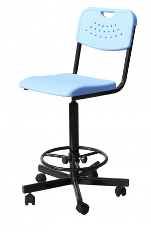 Высокий стул для лабораторий КР20(В) фото
