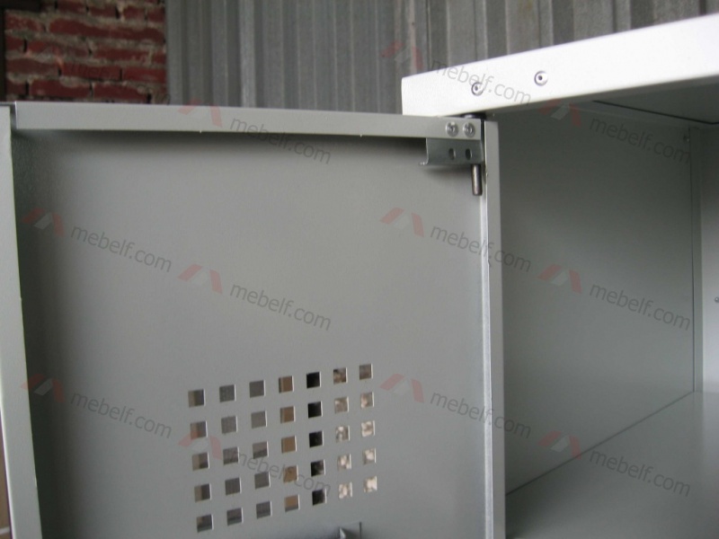 Шкаф металлический для одежды двухсекционный ШГС L600 фото. Фото N4