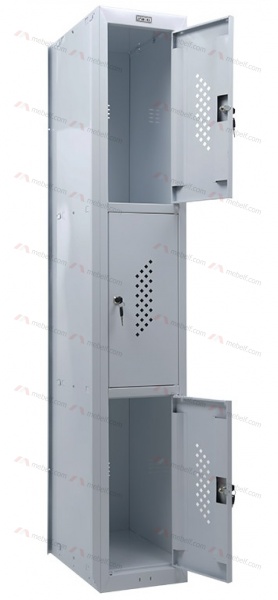 Шкаф для раздевалок ПРАКТИК усиленный ML 03-30 (дополнительный модуль) фото. Фото N2