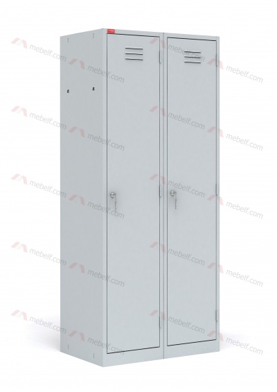 Шкаф металлический для одежды двухсекционный ШРМ-22М/800 фото