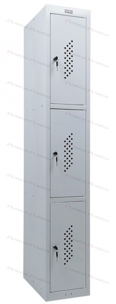 Шкаф для раздевалок ПРАКТИК усиленный ML 13-30 (базовый модуль) фото. Фото N4