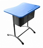 Школьный стол с пластиковой столешницей ШСТ13 ( одноместный) фото